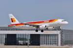 EC-LXQ  Penon de Ifach  / Iberia / A320-216 vor der Landung in MUC aus Madrid (MAD) 04.07.2014