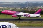Wizz Air HA-LWI beim Start in Dortmund 3.8.2014