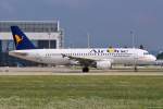 EI-DSY / Air One / A320-216 in MUC beim Start nach Palermo (PMO) 01.08.2014