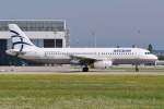 SX-DVT / Aegean Airlines / A320-232 beim Start in MUC nach Thessaloniki (SKG) 02.08.2014