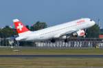 HB-IJU Swiss Airbus A320-214   in Tegel am 04.09.2014 gestartet
