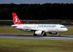Turkish Airlines A 320-232 TC-JAI beim Start in Berlin-Tegel am 27.04.2014
