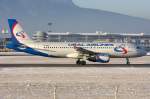 Ural Airlines, VP-BPU, Airbus, A320-211, 10.01.2009, SZG, Salzburg, Austria