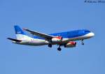 BMI British Midland Airbus A320-232 G-MIDY. Am 12.08.2012 in Frankfurt (a) Main Flughafen.