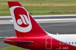 Air Berlin (AB-BER), D-ABDO, Airbus, A 320-214 (Seitenleitwerk/Tail), 27.06.2015, DUS-EDDL, Düsseldorf, Germany