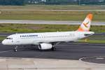 Freebird Airlines (FH-FHY), TC-FBJ  oranges Tail , Airbus, A 320-232, 27.06.2015, DUS-EDDL, Düsseldorf, Germany