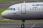 Aeroflot (SU-AFL), VQ-BRV  A.Butlerov , Airbus, A 320-214 sl (Bug/Nose ~ kyrillische Schrift), 27.06.2015, DUS-EDDL, Düsseldorf, Germany