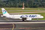 Adria Airways (JP-ADR), OY-JRK, Airbus, A 320-231 (geleast von DX-DAT), 22.08.2015, DUS-EDDL, Düsseldorf, Germany