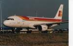 EC-HTD, Airbus A320, MSN: 1550, Iberia, Amsterdam Schiphol Airport, 07/04/2003.