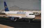 EC-GZE, Airbus A320, MSN: 888, Iberworld, Arrecife Lanzarote Airport, xx/09/2004.