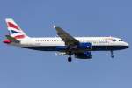 British Airways, G-TTOE, Airbus, A320-232, 20.09.2015, BCN, Barcelona, Spain         