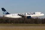 Aigle Azur, F-HBIS, Airbus, A320-214, 26.12.2015, BSL, Basel, Switzerland           
