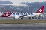 Edelweiss Air, HB-IJW, Airbus, A320-214, 23.01.2016, ZRH, Zürich, Switzerland         