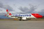 Edelweiss Air, HB-IJU, Airbus A320-214,  Corvatsch , 8.Februar 2016, ZRH Zürich, Switzerland.