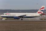 British Airways, G-EUYI, Airbus, A320-232, 06.02.2016, STR, Stuttgart, Germany         