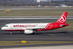 AtlasGlobal Airlines (KK-KKK), TC-ATK, Airbus, A 320-232, 10.03.2016, DUS-EDDL, Düsseldorf, Germany 	  	