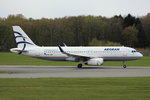 Aegean Airlines, SX-DNA, (c/n 6655),Airbus A 320-232(SL), 23.04.2016,HAM-EDDH, Hamburg, Germany 