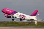 Wizz Air HA-LWX beim Start in Dortmund 26.4.2016