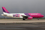 Wizz Air HA-LPJ rollt zum Start in Dortmund 26.4.2016