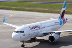 D-AEWA Eurowings Airbus A320-214(WL)   zum Gate am 20.04.2016 in Tegel