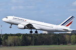 F-GKXU Air France Airbus A320-214   gestartet in Tegel am 20.04.2016