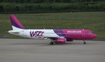 Wizzair, HA-LPK, Airbus A320-232, CGN/EDDK, Köln-Bonn, rollt zum Start nach Kiew-Zhulyani (IEV), 15.05.2016