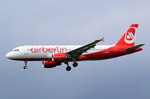 D-ABZB Air Berlin Airbus A320-216  am 16.05.2016 in München beim Landeanflug