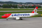 Edelweiss Air, HB-IJU, Airbus A320-214,  Corvatsch , 16.Mai 2016, ZRH Zürich, Switzerland.