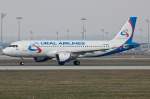 Take off, A320/Ural Airlines/MUC/Mnchen/Germany.