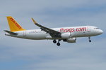 Pegasus Airbus A320-214(WL) TC-DCI, cn(MSN): 6666,
Zürich-Kloten Airport, 09.07.2016.