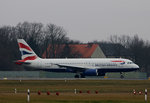 British Airways, Airbus A 320-232, G-EUUH, TXL, 05.02.2016
