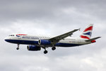 British Airways, G-EUUS, Airbus A320-232, 01.Juli 2016, LHR London Heathrow, United Kingdom.