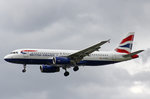 British Airways, G-EUUV, Airbus A320-232, 01.Juli 2016, LHR London Heathrow, United Kingdom.