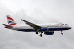 British Airways, G-EUUX, Airbus A320-232, 01.Juli 2016, LHR London Heathrow, United Kingdom.