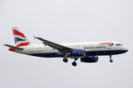 British Airways, G-EUYD, Airbus A320-232, 01.Juli 2016, LHR London Heathrow, United Kingdom.