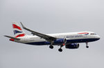 British Airways, G-EUYP, Airbus A320-232 SL, 01.Juli 2016, LHR London Heathrow, United Kingdom.
