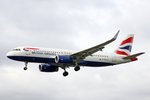 British Airways, G-EUYT, Airbus A320-232 SL, 01.Juli 2016, LHR London Heathrow, United Kingdom.