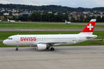 SWISS International Air Lines, HB-IJB, Airbus A320-214,  Montreux , 05.August 2016, ZRH Zürich, Switzerland.