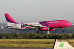 Wizz Air HA-LWQ bei der Landung in Dortmund 25.8.2016