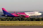 Wizz Air HA-LYS bei der Landung in Dortmund 25.8.2016