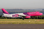 Wizz Air HA-LWJ bei der Landung in Dortmund 25.8.2016