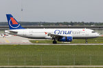 Onur Air, TC-OBO, Airbus, A320-232, 11.05.2016, STR, Stuttgart, Germany         