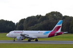 Eurowings Airbus A320 D-AIZQ am 02.10.16 in Hamburg Fuhlsbüttel gelandet.