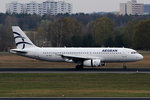 Aegean Airlines, Airbus A 320-232, SX-DGV, TXL, 10.04.2016