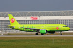 S7 Airlines, VP-BDT, Airbus A320-214, 24.September 2016, MUC München, Germany.