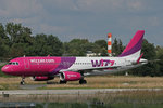 Wizz Air (W6-WZZ), HA-LWR, Airbus, A 320-232 sl, 06.09.2016, EDJA-FMM , Memmingen, Germany 