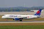 Onur Air, TC-ODB, Airbus A320-232, 25.September 2016, MUC München, Germany.