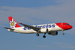 Edelweiss Air, HB-IJU, Airbus A320-214,  Corvatsch , 29.September 2016, ZRH Zürich, Switzerland.