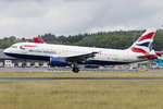 British Airways, G-EUUG, Airbus, A320-232, 22.06.2016, LUX, Luxembourg , Luxembourg       