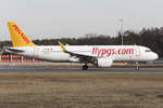 Pegasus Airlines, TC-NBI, Airbus, A320-251N, 13.02.2019, FRA, Frankfurt, Germany         